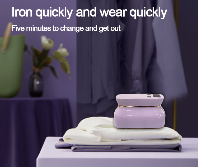 220-240V Private Mold NO Fast Heating Mini Clothes Steamer and Folding Ironing Machine