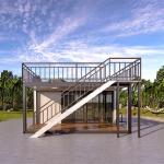 Fully Customized Prefabricated Living Container Home House for Holiday Hotel