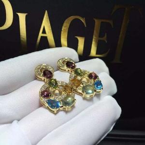 Wholesale brand jewelry gem earring in 18 kt gold 18k gold jewelry from china suppliers