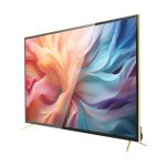 Modern LED TV Smart Tv Tv Android 4k With Gold Frame For Living Room