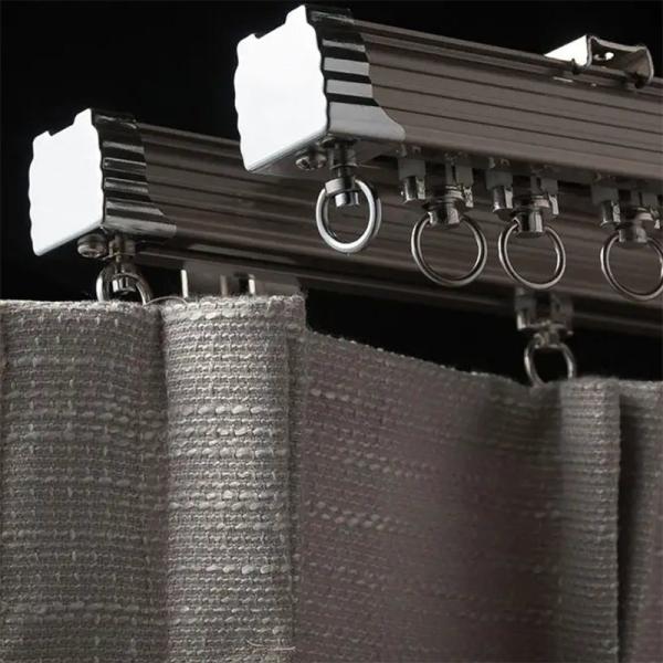 24 Hours After-Sales Service Heavy Duty Motorized Curtain Tracks Flatted Track