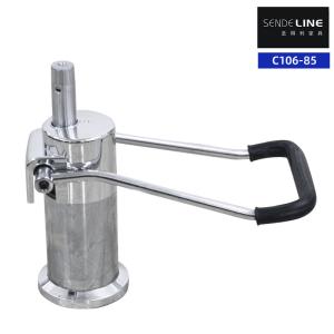 Wholesale Oil Pump Steel Barber Chair Parts Electroplated Stroke 85mm Beauty Salon Chair Base from china suppliers