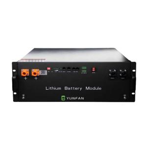 Wholesale Rack Mounted Lithium Battery 48V 50Ah 100Ah Rechargeable Battery Pack MSDS from china suppliers
