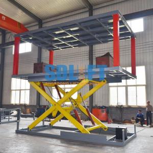 Wholesale Heavy - Duty Hydraulic Car Lift For Basement Car Elevator Parking Systems from china suppliers