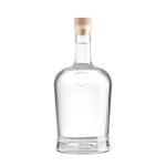 Body Material Super Flint Glass 500ml 700ml 750ml Cut Glass Liquor Bottle for
