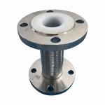 Ss304 Wire Mesh Stainless Steel Flexible Bellow PTFE Lined Metal Flange Braided