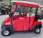3 Sided Golf Cart Enclosures With Hard Doors 2 Passenger Golf Cart Cover