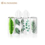 High Quality Soft 2 Ply 50 Sheets Cylinder Round Virgin Paper Box Car Facial