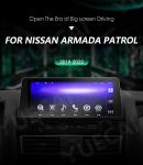 13.3inch Auto Android radio Built in DSP 360 Carplay 4G for Y62 2017 Nissan