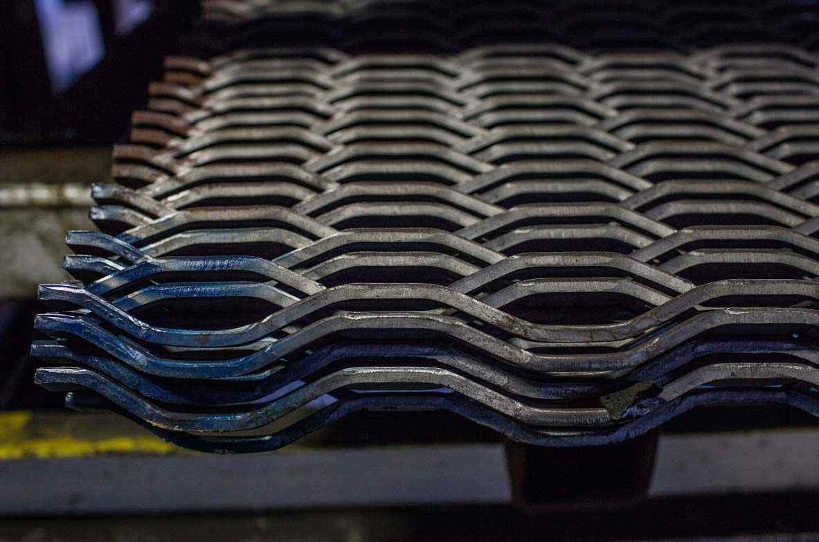 9 Gauge Flat Expanded Steel Mesh Sheet For Building Construction