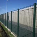 Powder Coated Curved Wire Mesh Fencing 3d Hot Dipped Galvanized