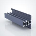 Thermal Aluminum Square Casement Window Profile Waterproof for Apartment Villa
