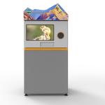 Commercial Supermarket Indoor Circle RVM 759 Recycling Vending Machine