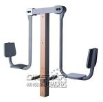 outdoor fitness equipment park wood outdoor leg stretcher