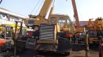 yellow color all rough terrain crane / used kato rough terrain crane