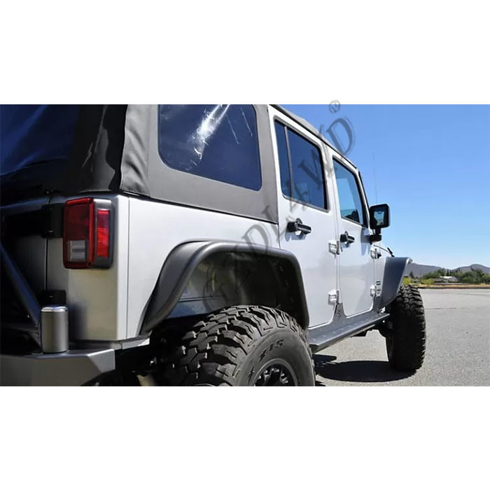Jeep Jk Wrangler Front Crusher Fender Flares Auto Aftermarket Parts