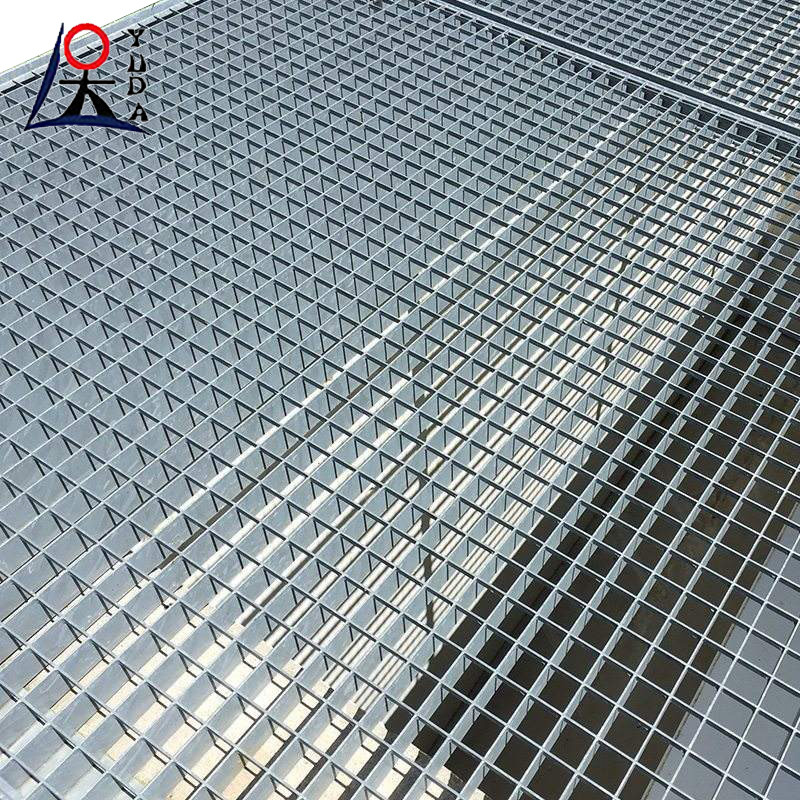 Hot Dipped Galvanized Bar Grating For Walkway Platform Foot Plate heavy duty bar grating
