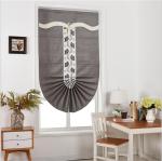 European style high-end grey Roman blinds bracket modern simple Customized