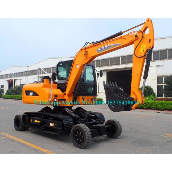 Crawler Mounted Excavator Heavy Earth Moving Machinery With GERMANY REXROTH Pump