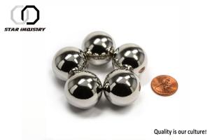 Wholesale Good Polished Magnetic Sphere Balls , N52 Sphere Magnets 10mm For Video from china suppliers