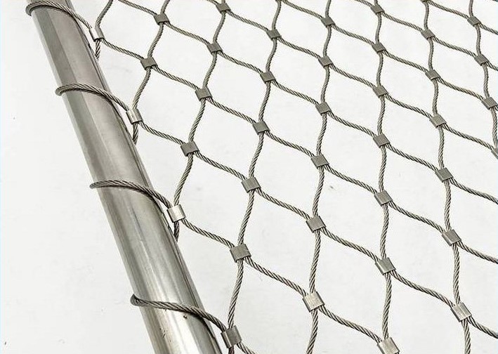 Black Oxidation 3mm Stainless Cable Mesh Flexible Decoration Ferrule