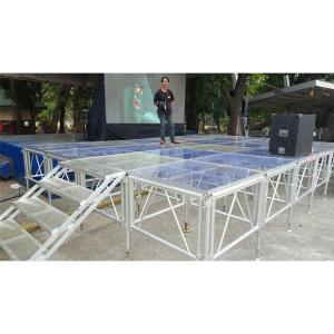 Wholesale Water Proof Anti Slip Glass Stage Outdoor Indoor Acrylic Stage Platform from china suppliers