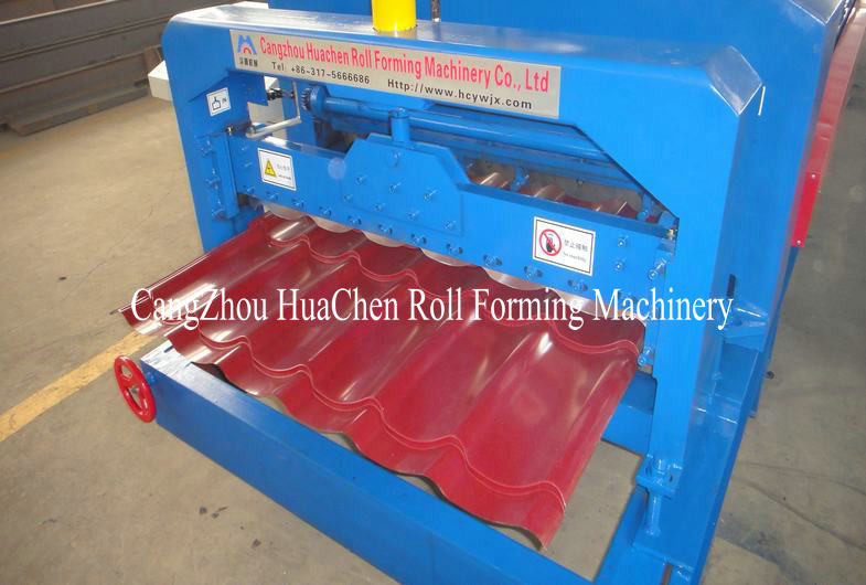 Great Building Material Aluminum Roof Glazed Tile Roll Forming Machine