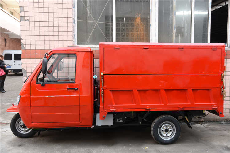 300cc Closed Iron Cabin 3 Wheel Tricycle With Cargo Box For Adult In Columbia