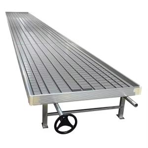 Wholesale Nursery Hydroponic Ebb Flow Grow Table Rolling Bench Seedbed For Greenhouse from china suppliers