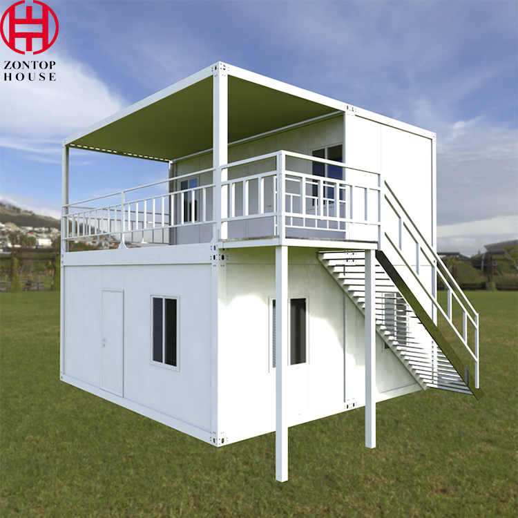 Zontop China Factory Standard Security Luxury 20 Ft 40ft Prefabricated Modular Container House Portable Home