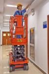 Mini Scissor Lifts 6 Meter Working Platform For Painting