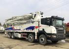 High Operating Efficiency Used Concrete Pump Truck Zoomlion Scania 46m