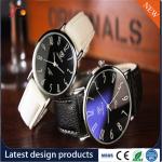 Wholesale PU Watch Round Dial Alloy Case Quartz Watch Fashion Watch Concise