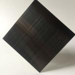 inox 316 0.5mm 1mm 2mm 3mm Hairline Finish Anti-fingerprint Black Stainless