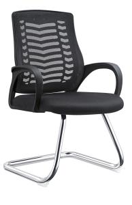 Wholesale High Strength Group Room Chairs , Front Office Chairs For Heavy People, for meeting table, metal bending chrome leg from china suppliers
