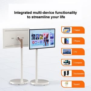 Wholesale 240v Free Standing Digital Screen With Built In Battery Moveable Stand By Me from china suppliers