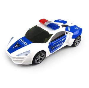 Wholesale OEM 360 Rotation Electric Police Car Vehicle LED Music Kids Educational Toys from china suppliers