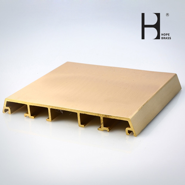 Anti Corrosion Brass Window Hardware , C38000 Decorative Window Frame