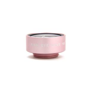 Wholesale High Resolution Macro Fisheye Lens 180 Degree For Smartphones Rose Gold from china suppliers