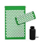 4 Colors Foot Relax Massage Acupressure Yoga Mat Resin Shakti Mat And Pillow