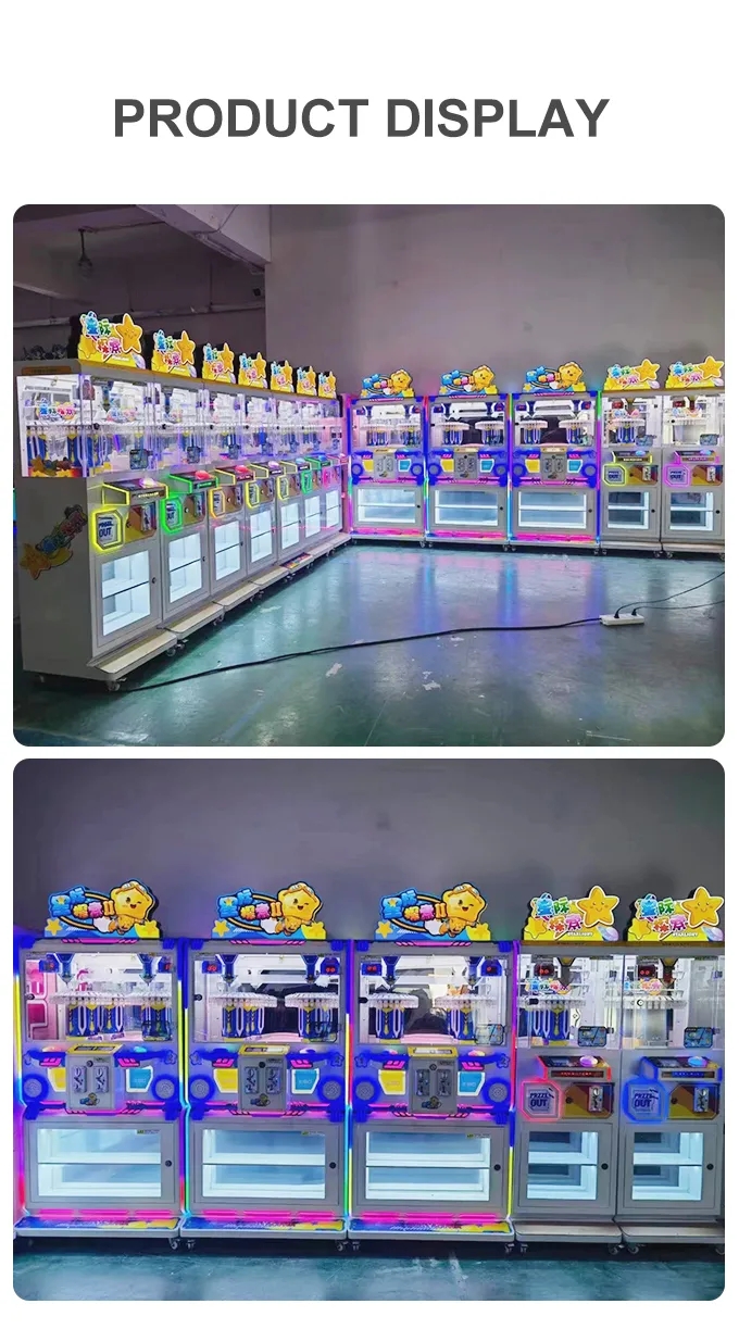 Arcade Game Crane Machine Prizes Prize Dispenser Machine Lottery Toy Vending
