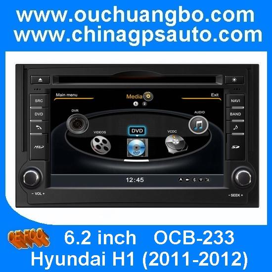 Ouchuangbo S100 Platform Car GPS Head Unit DVD Radio for Hyundai H1 (2011-2012)