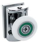 Special PVC SS304 Home Bathroom Door Rollers / Shower Door Bottom Rollers