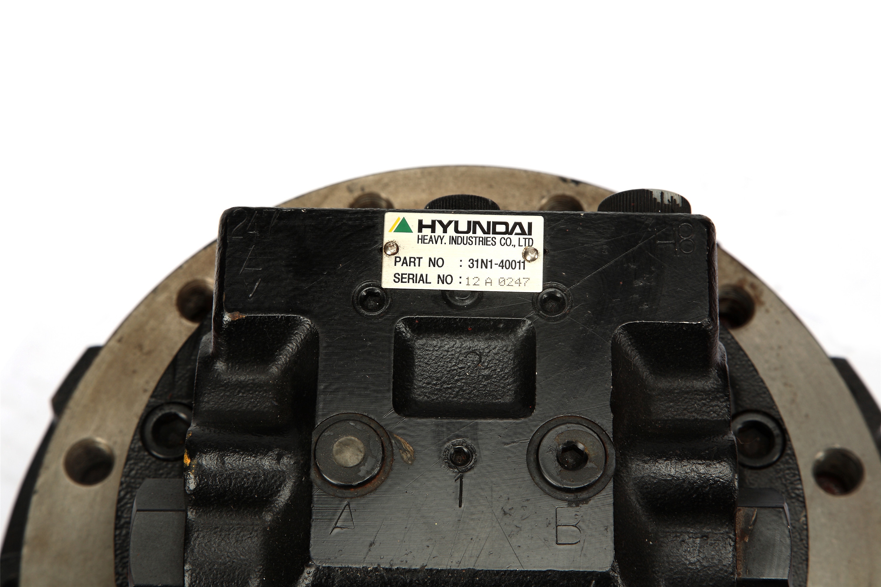 Crawler Steel Hyundai Final Drive , 31N1-40011 Excavator Travel Motor