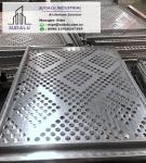 SUDALU Aluminum Perforated Panel with Round Holes Pattern 3mm Aluminum CNC
