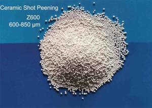 Wholesale High Strength Ceramic Shot Peening Z600 600 - 850μM For Aerospace Industry from china suppliers