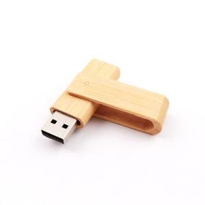 Wholesale 256GB 512GB 1TB Bamboo USB Flash Drive Swivel Shapes Twist 360 Degree 3.0 Fast Speed from china suppliers