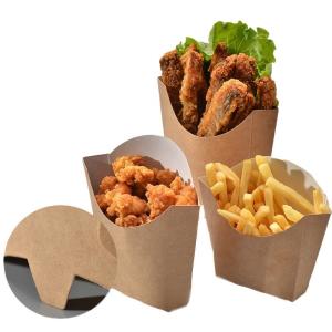 Wholesale 300gsm Anti Oil Greaseproof Fried Chicken Paper Box For Popcorn from china suppliers