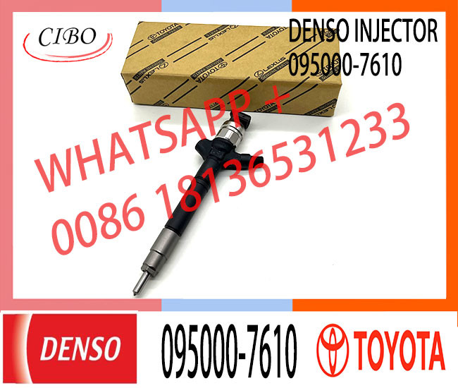 High quality common rail diesel fuel injector 23670-0R010 236700R010 095000-7610