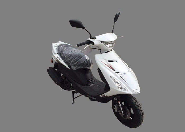 Two Wheel Gasoline Powered Motor Scooters Large Fuel Tank Electric / Kick Start